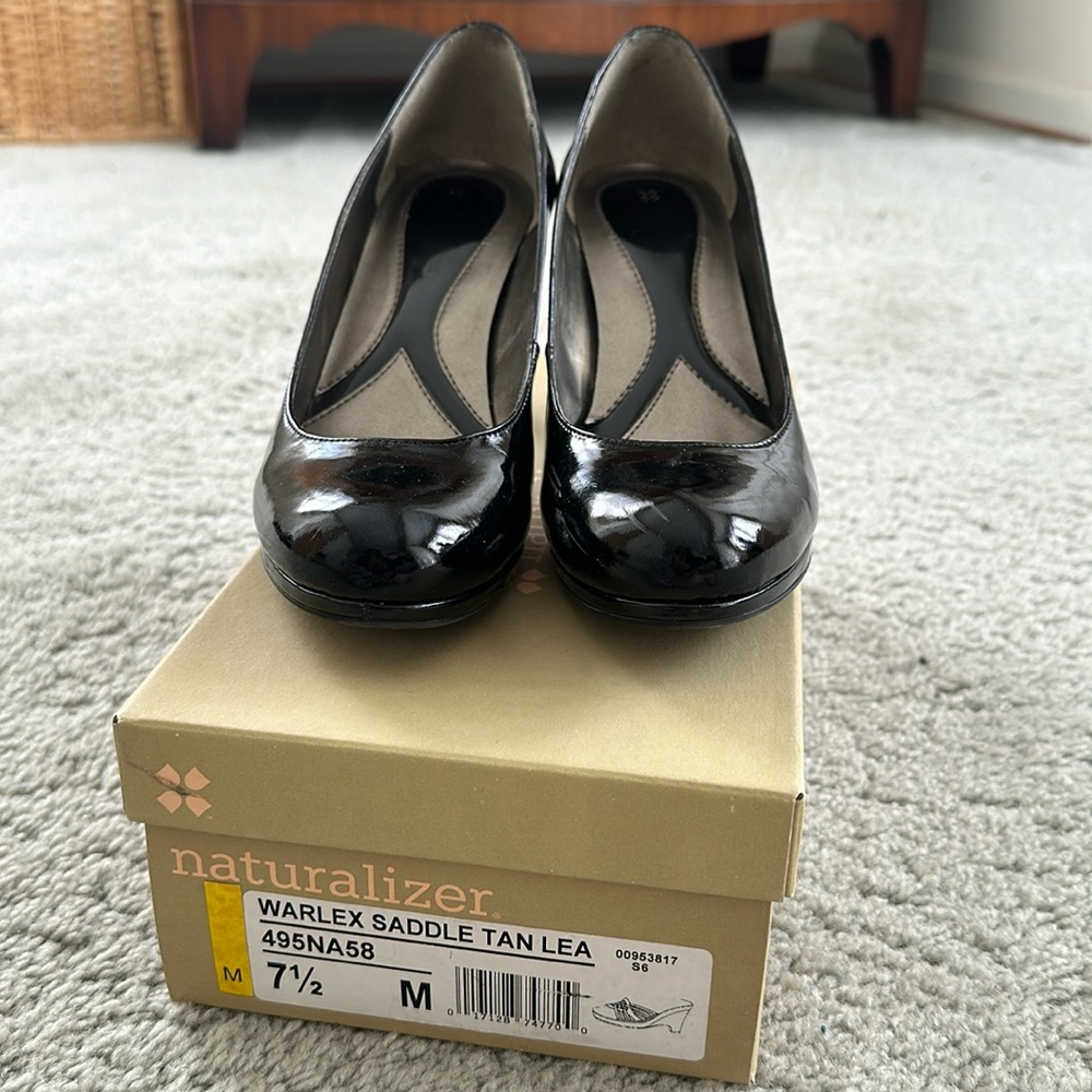 Women’s Black Patent Heels